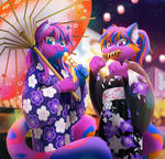 Kimono Kitties