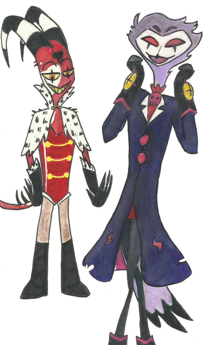 Stolas and Blitz outfit swapp by tonnlife on DeviantArt