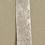 4.5 Inch Kitchen Utility Knife with Roses Etching