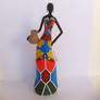 Clay sculpture - Africana