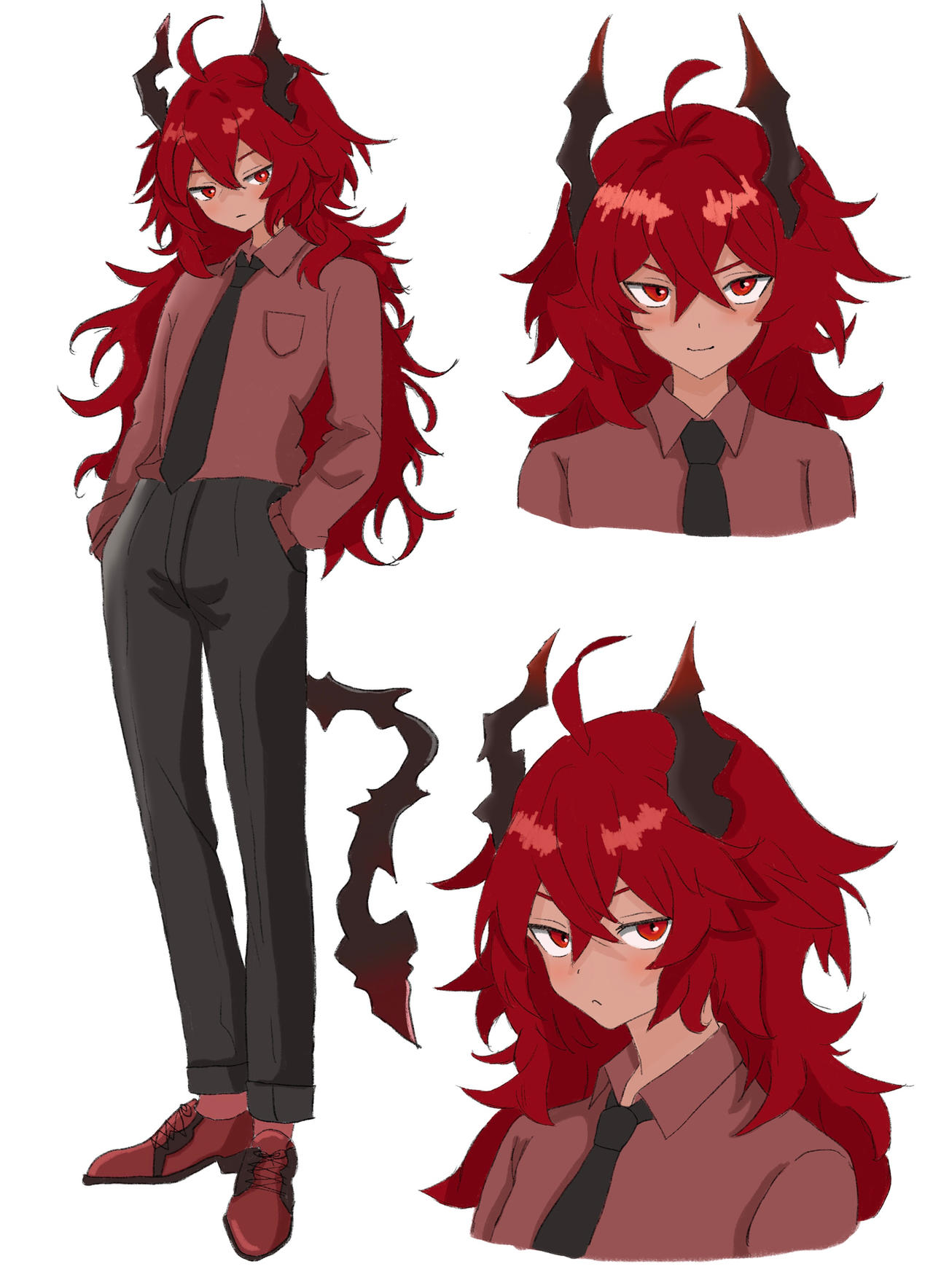 Demon Boy Rohan Demon Boy by Natoushaa on DeviantArt