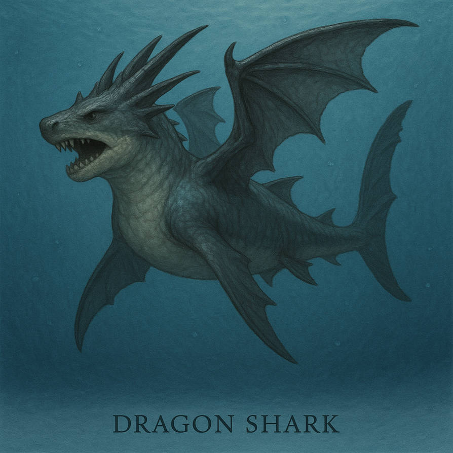 Dragon shark by bhguygyigy on DeviantArt