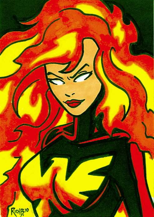 Sketchcard Dark Phoenix