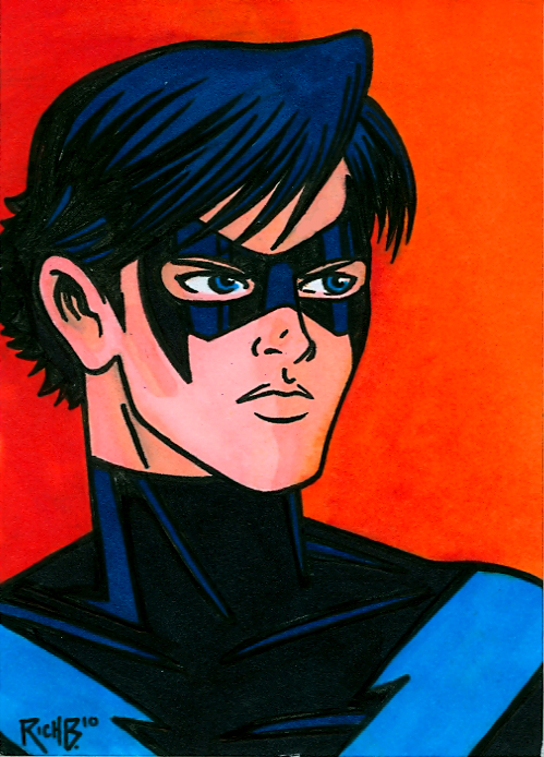 Sketchcard Nightwing