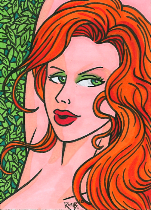 Sketchcard Poison Ivy