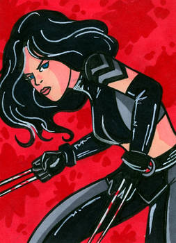 Sketch card X-23