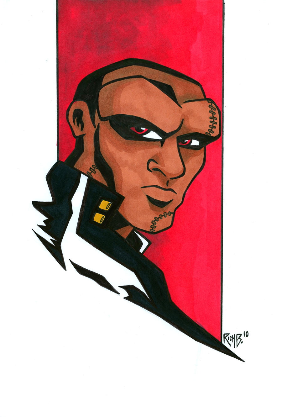 Ricky 17 Headshot by RichBernatovech on DeviantArt