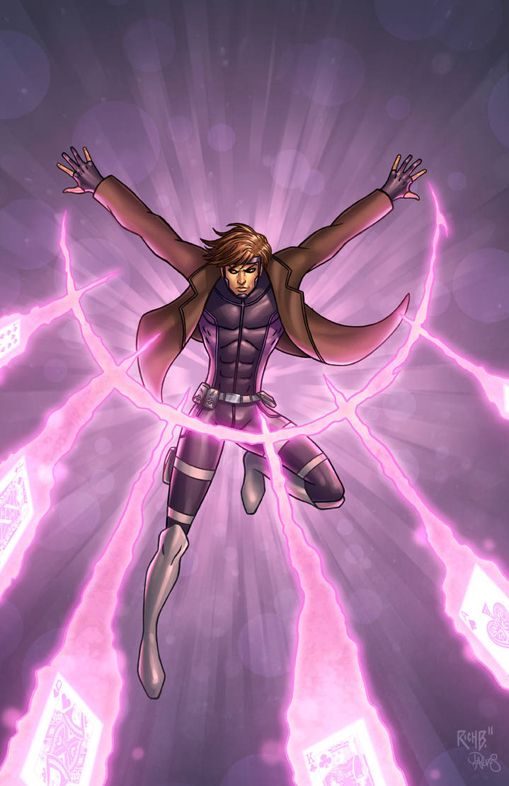 Gambit Colored by RichBernatovech on DeviantArt