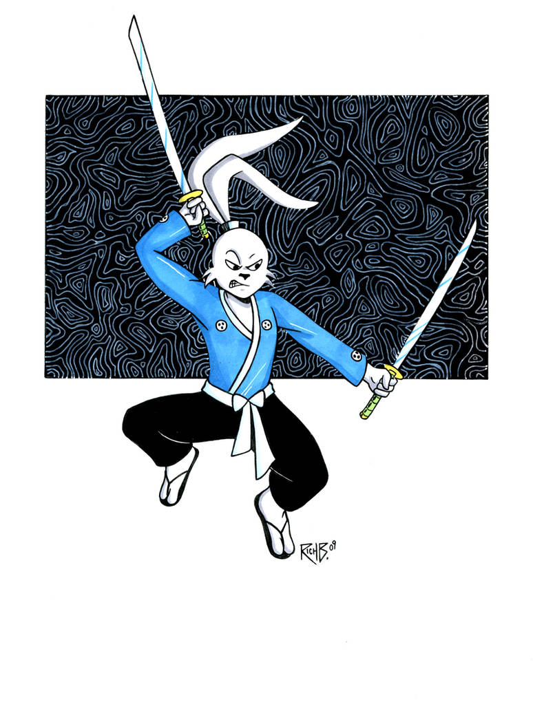 Usagi Yojimbo Auction Donation by RichBernatovech