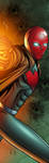 Red Hood Panel Art by RichBernatovech