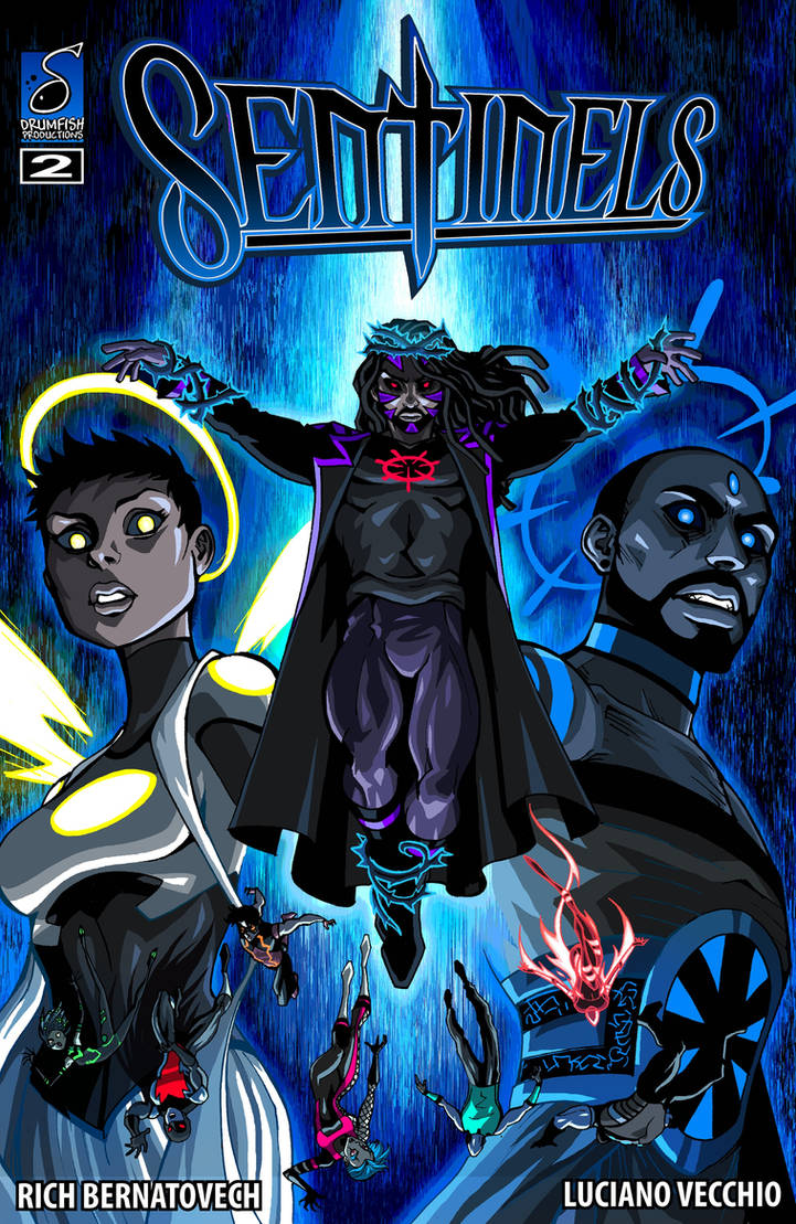 SENTINELS: RE-VISIONED COVER #2 by RichBernatovech