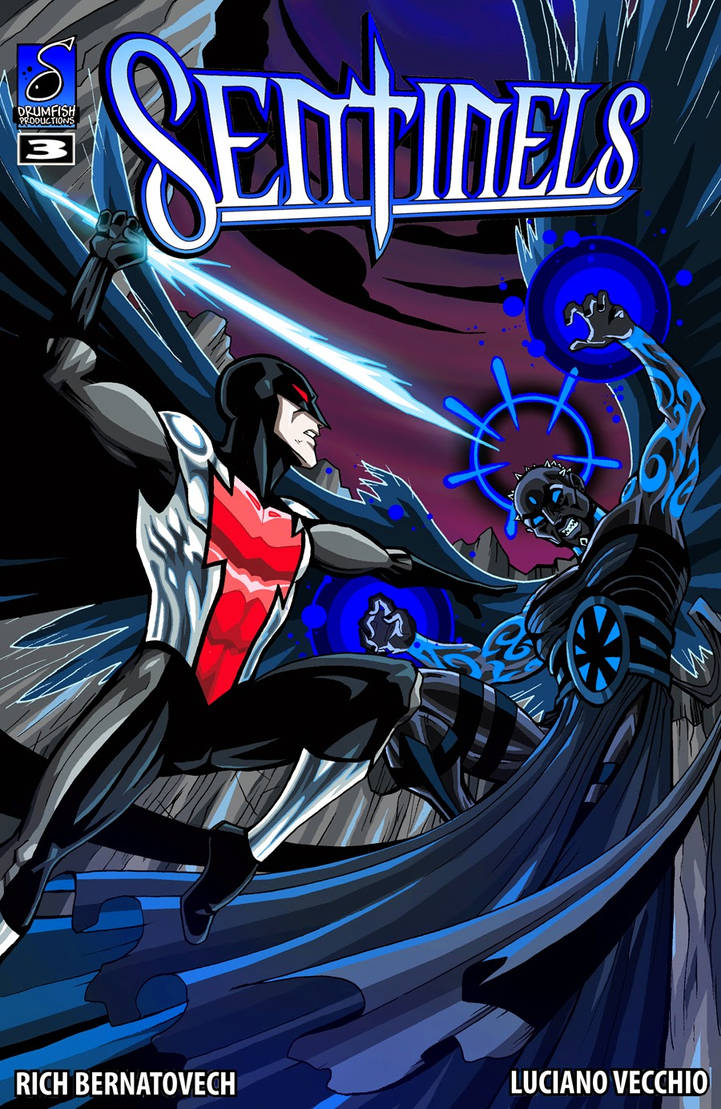 SENTINELS: RE-VISIONED COVER #3 by RichBernatovech