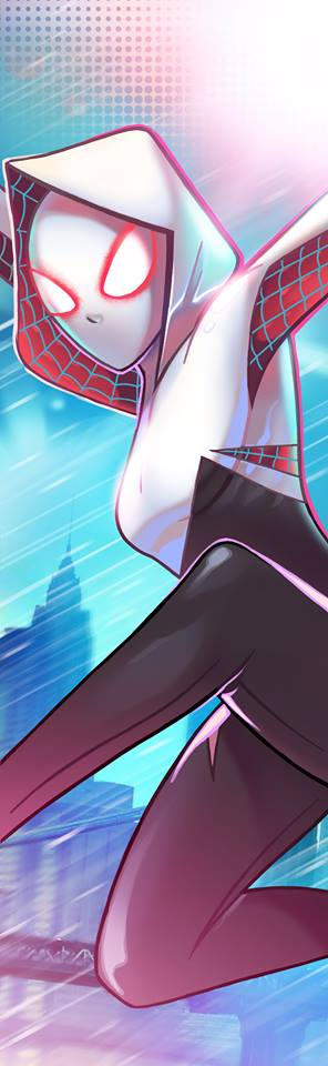 Spider Gwen Panel Art