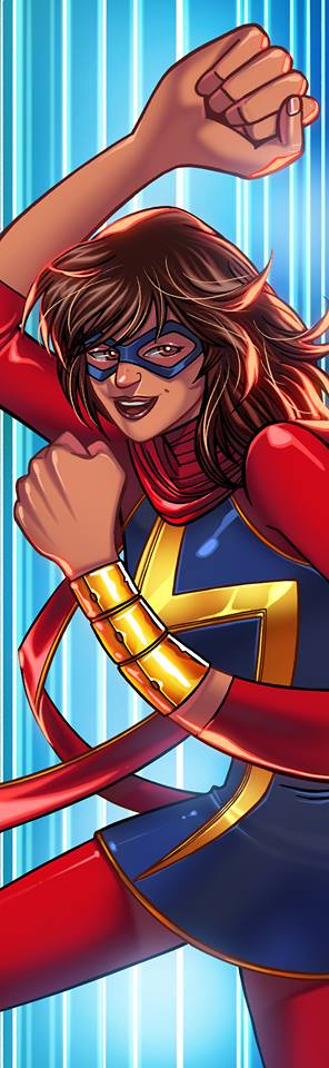 Ms. Marvel Panel Art by RichBernatovech on DeviantArt