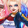 Harley Quinn Panel Art 2