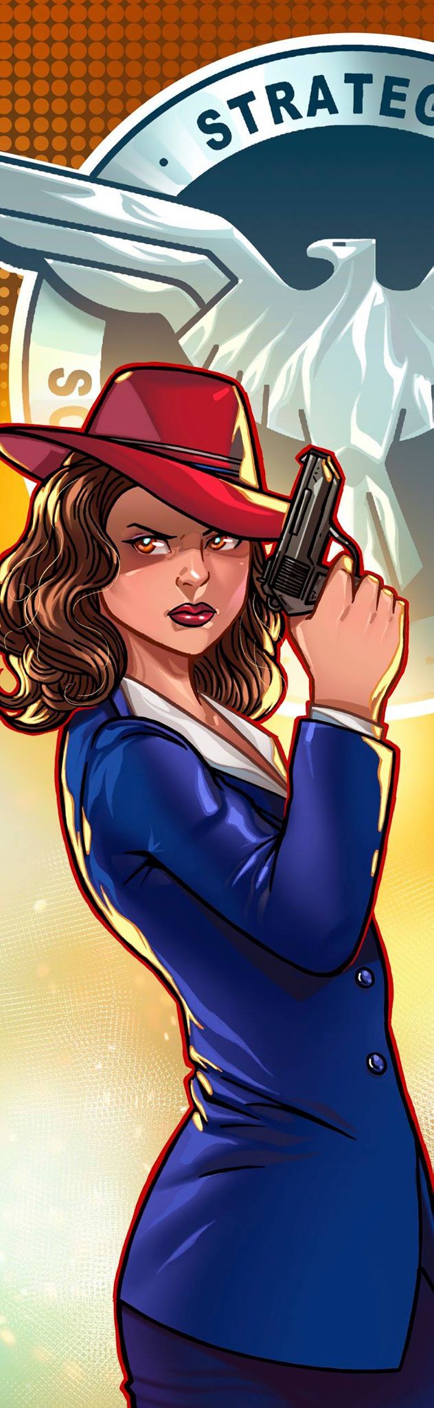 Agent Carter Panel Art