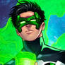 Green Lantern Kyle Rayner Panel Art