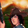 Carl Grimes Panel Art