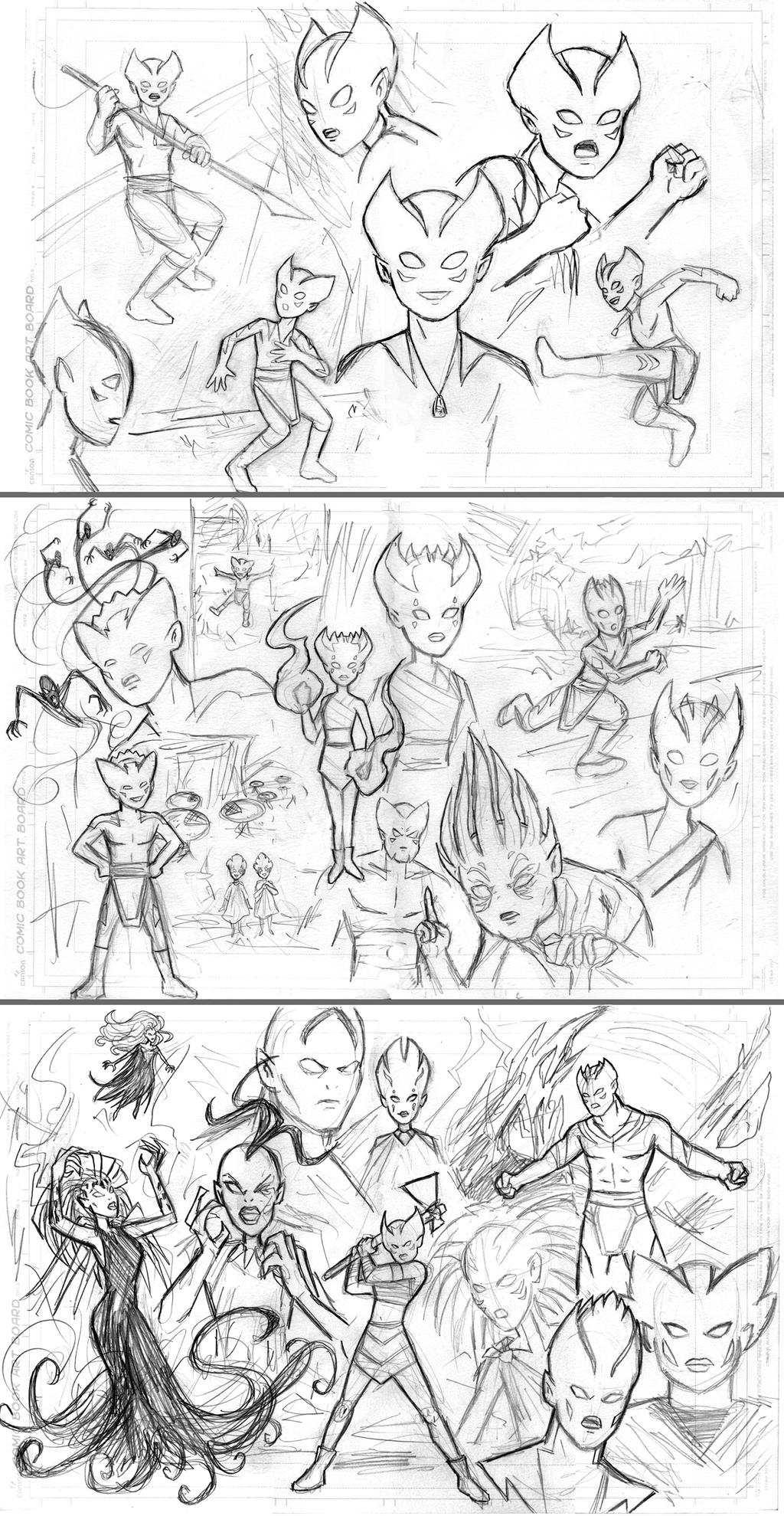 Kowa Sketchbook Warmups