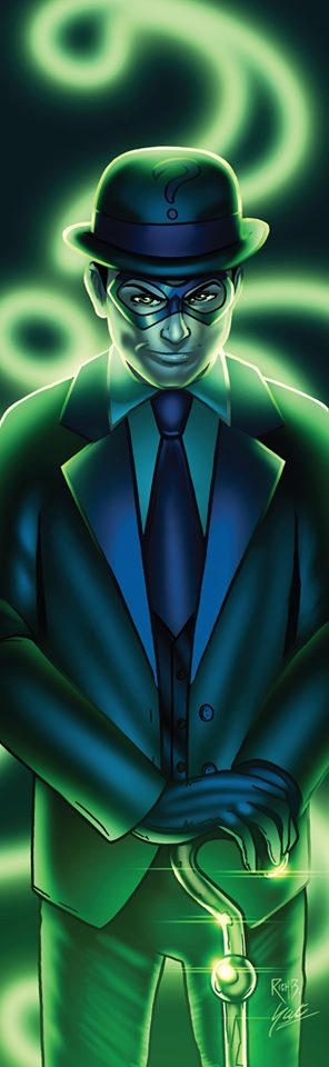 Riddler Panel Art by RichBernatovech on DeviantArt