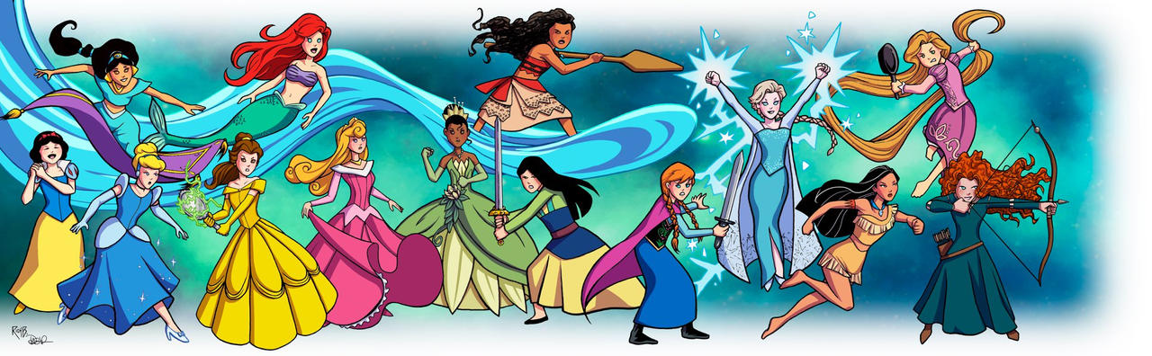Disney Rivalries VERSUS: Disney Princesses Vs Villans - 2nd Half by RichBernatovech on ...