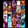 X-Guys Panel Art Grouping