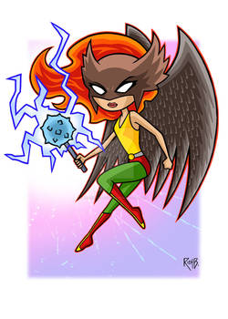Toon Hawkwoman