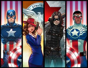 Captain America Grouping 2