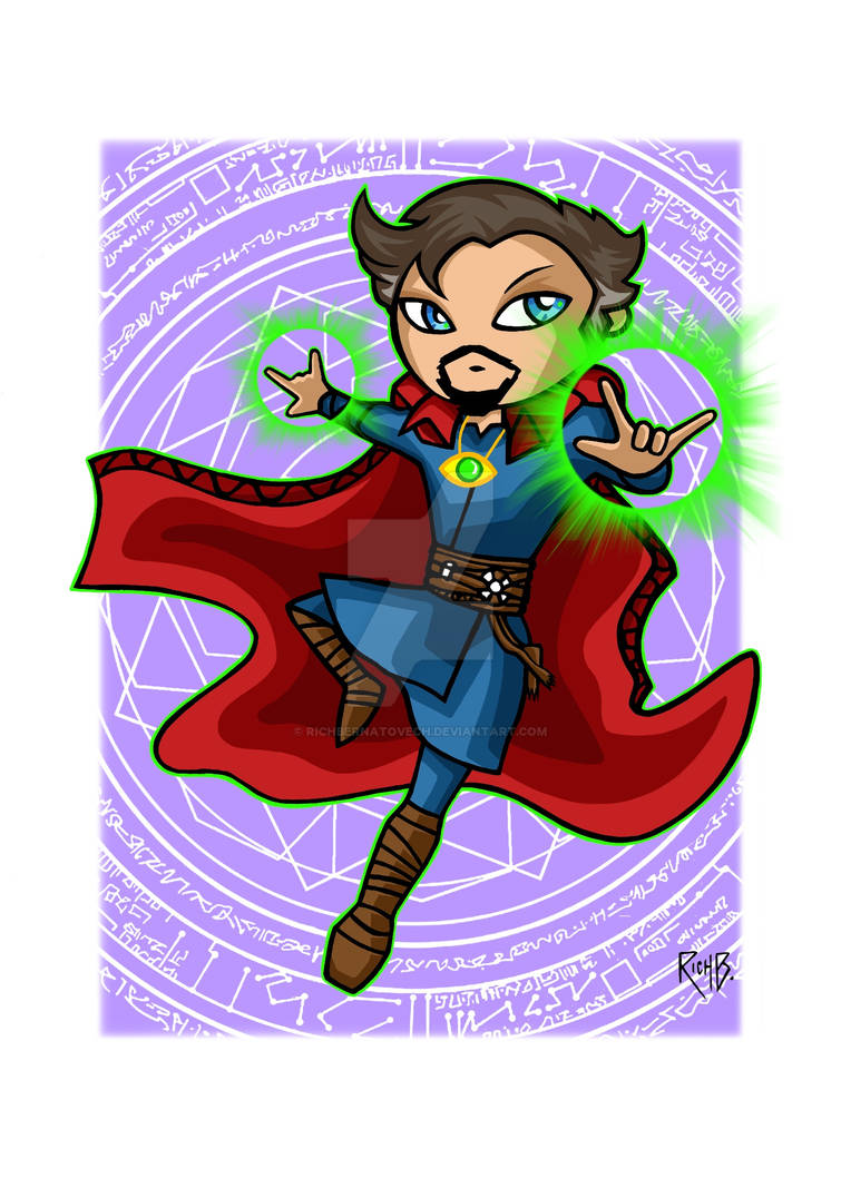 Toon Doctor Strange by RichBernatovech on DeviantArt