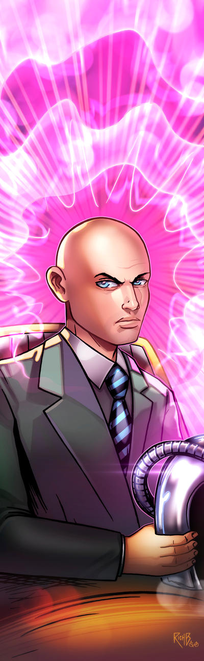 Professor X Panel Art by RichBernatovech on DeviantArt