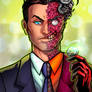 Two-Face Panel Art