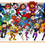 Toon Teen Titans 00s Grouping