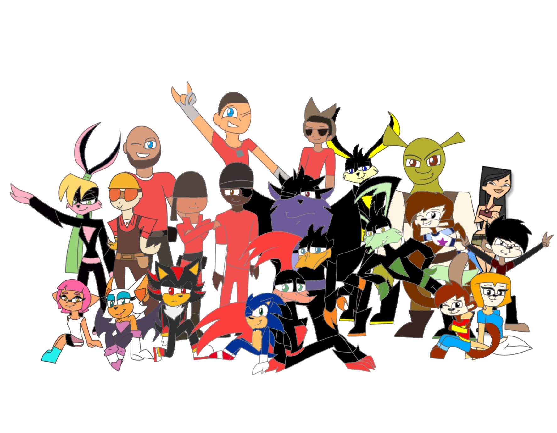 Total drama island new cast fanart by ocsbygerardDT on DeviantArt