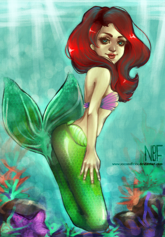 Arial the little mermaid