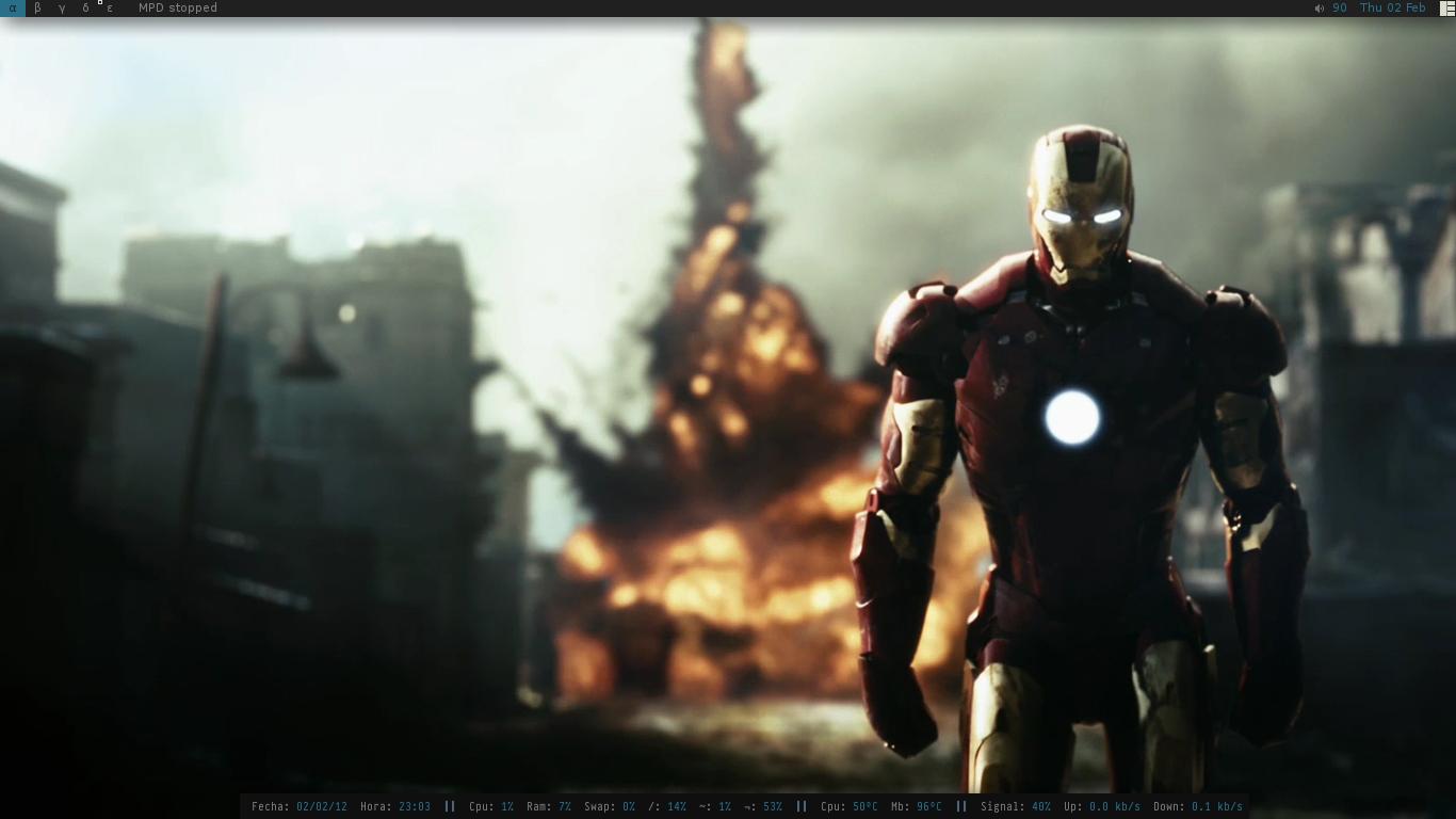 Archlinux + Awesome Iron