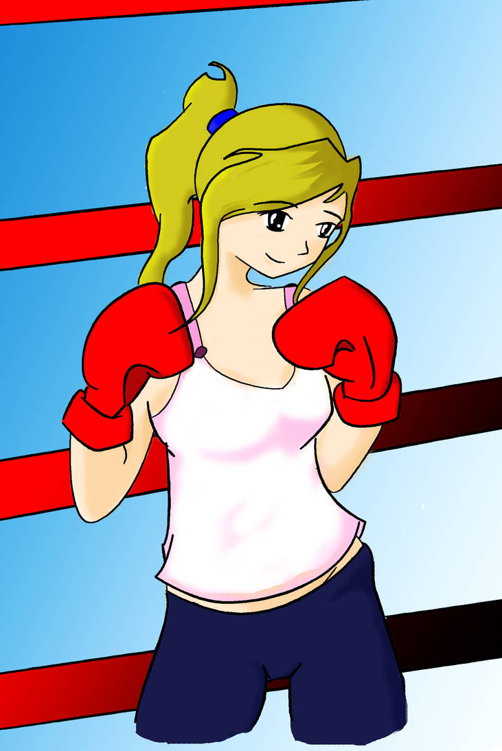 Boxing chick by SiiArcher on DeviantArt