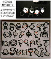 Unown Magnets