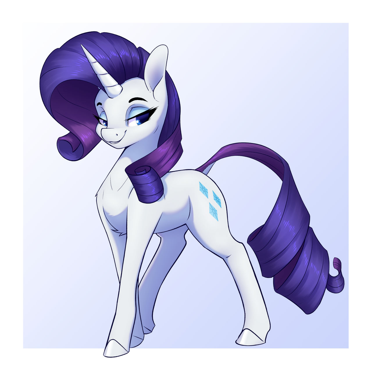 Miss Rafit Miss Rarity by AquaticVibes on DeviantArt
