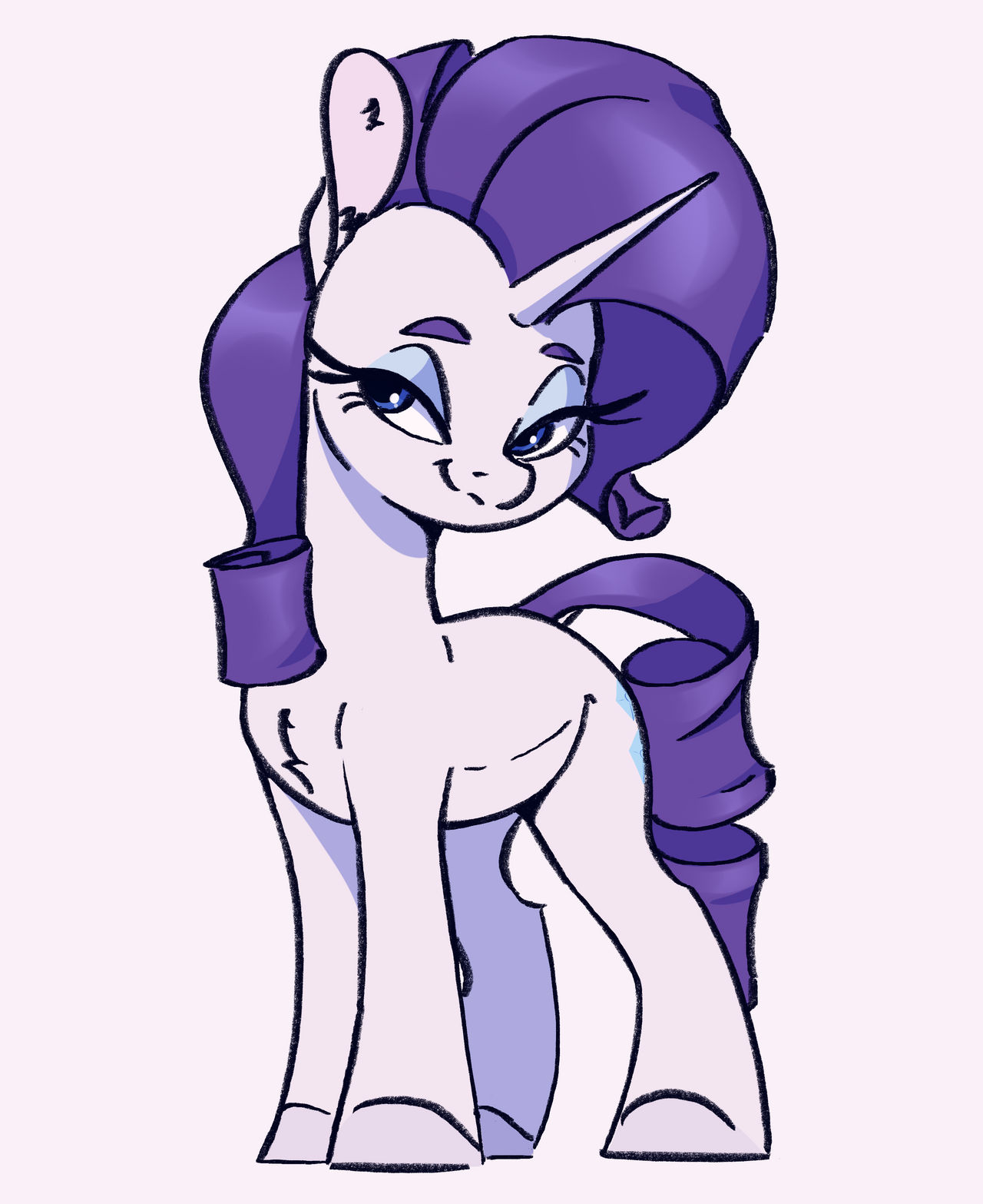 Simple Rarity by AquaticVibes on DeviantArt