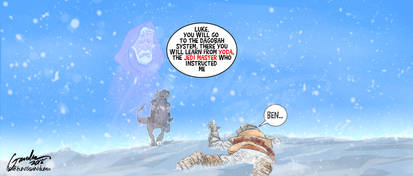 Luke Skywalker HOTH Snow