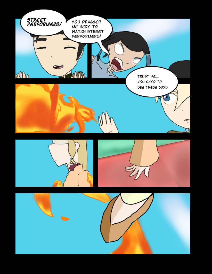 Element of Darkness comic page 2