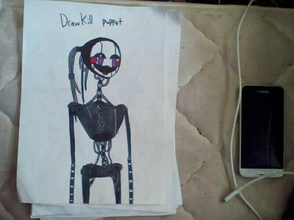 Drawkill Deviantart fnaf Drawkill puppet by Puppet24689 on DeviantArt