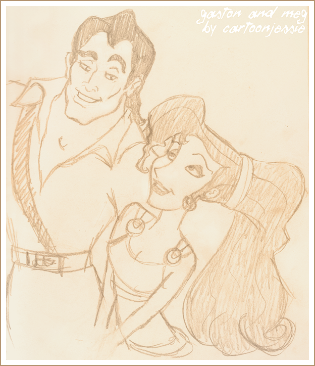 Disney's Gaston and Megara