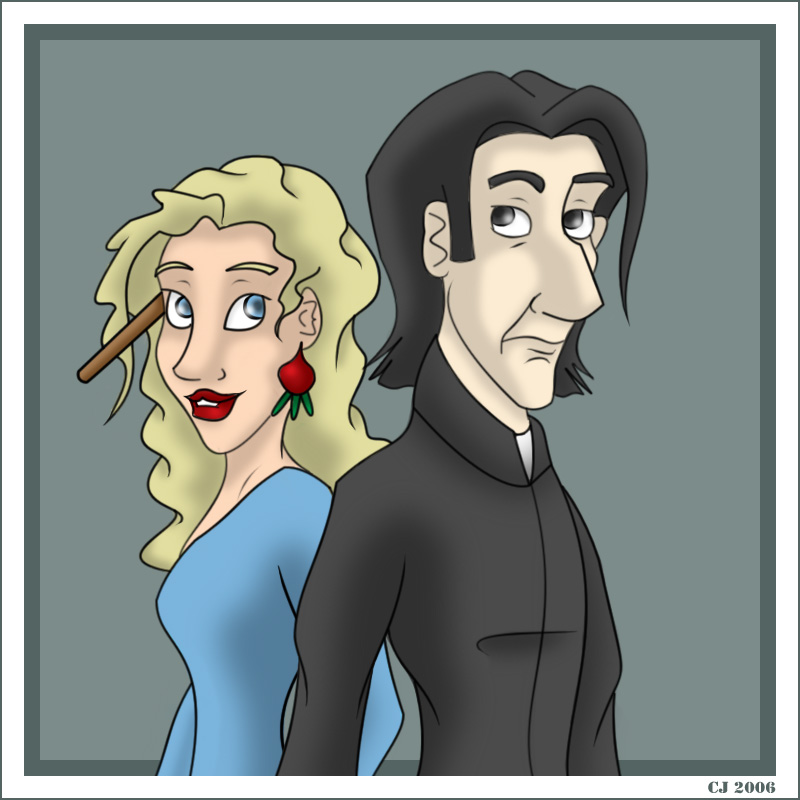 Snape and Luna - An Odd Couple