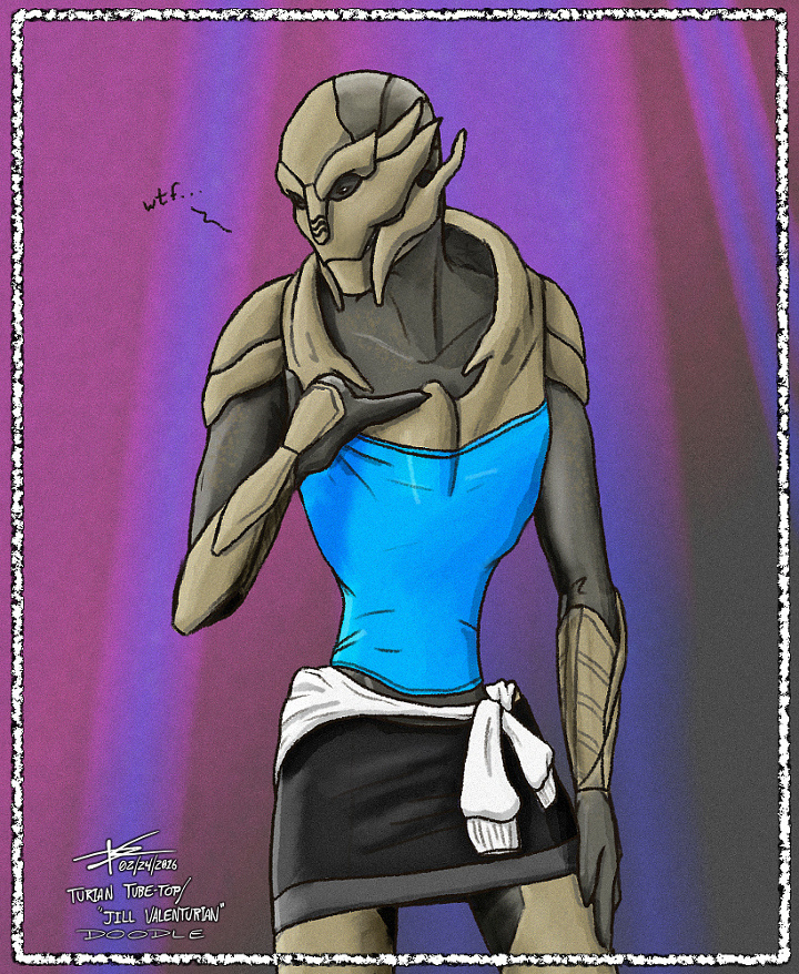 Turian Tubetops doodle