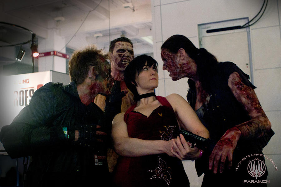 Ada Wong vs. Zombies