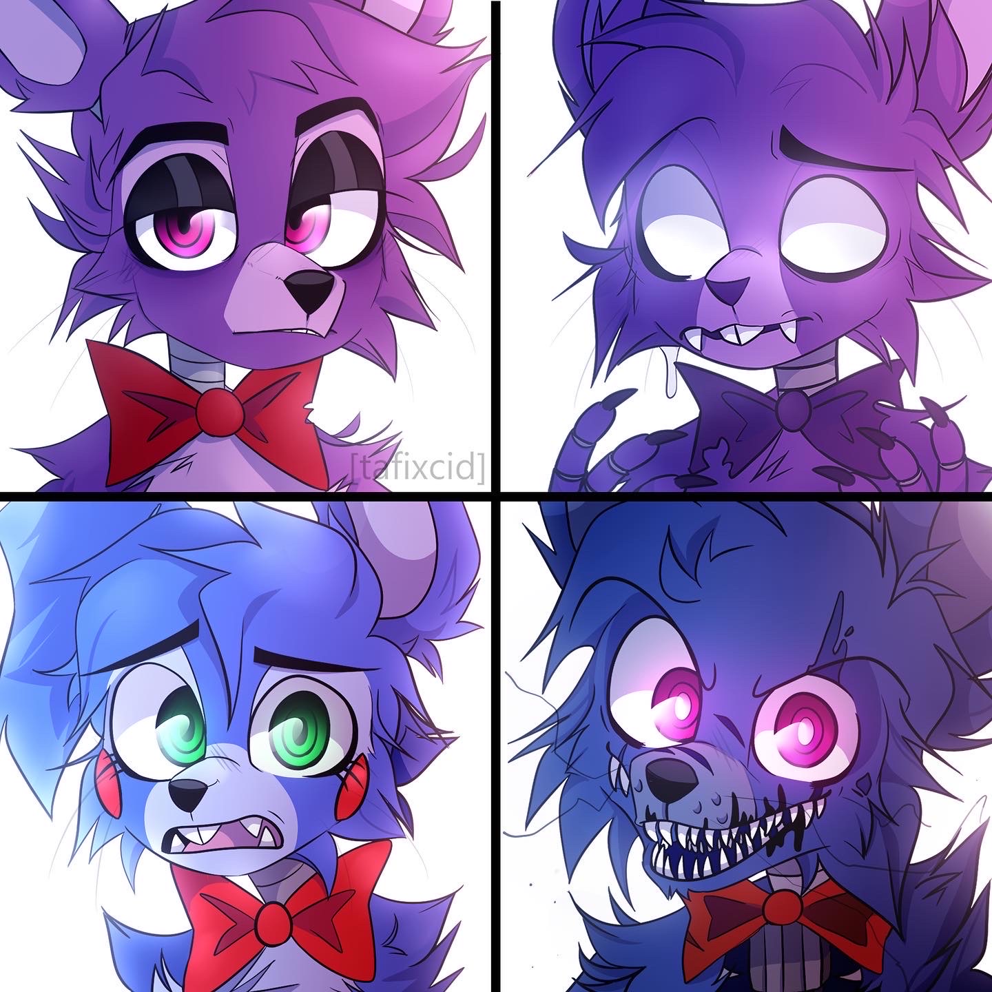F Naf Characters Rabbit FNAF bunnies by tafixcid on DeviantArt