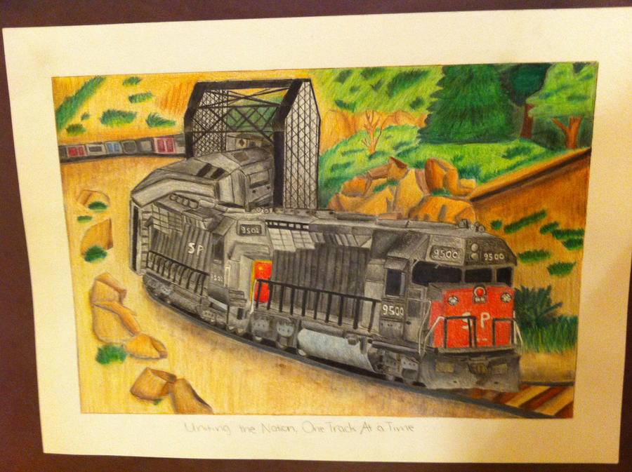 Deviantart Sp Train Southern Pacific Train by frostbittenfire on DeviantArt