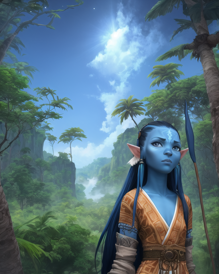 Native Avatar Avatar, Na'vi tribe - Avatar: The way of water by BeeChanArt on DeviantArt