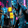 Avatar, Navi on the Earth, Cyberpunk